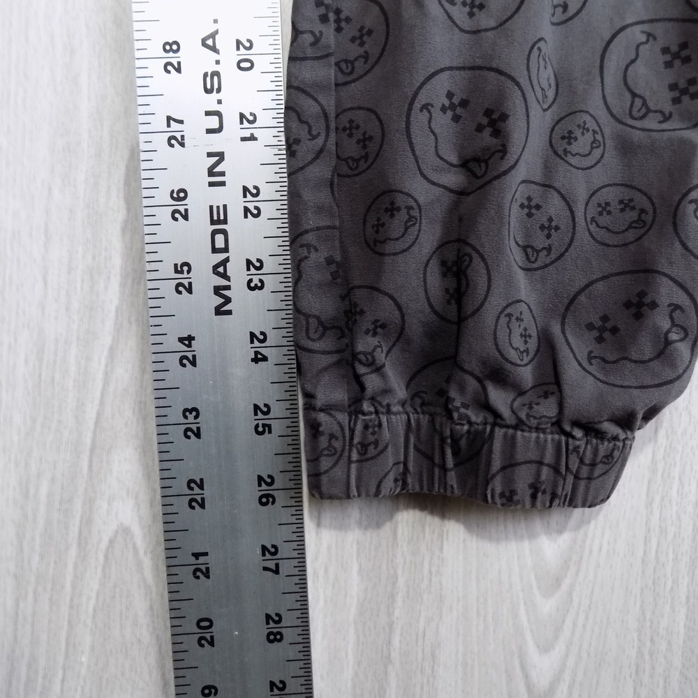 Vans Mens Gray Smiley Face X Eyes Graphic Jogger Pants VN0003Q7HKZ Size M - Picture 5 of 9